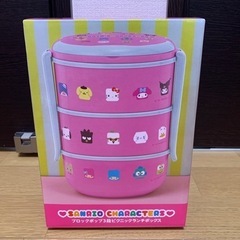 【✨新品、未開封✨】ブロックポップ3段ピクニックランチボックス