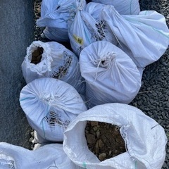 無料で砂利差し上げますの画像