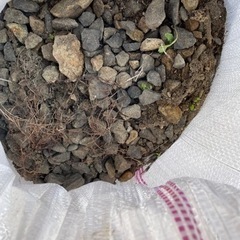 無料で砂利差し上げますの画像