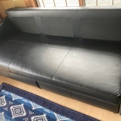 IKEA 3人掛けソファベッド  FRIHETENの画像
