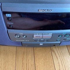 SHARP CD MD コンポ md-z3の画像