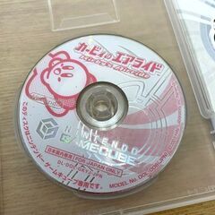 カービィのエアライド ゲームキューブソフト NGC 任天堂 NINTENDO 読み込み確認済み 定形外 レターパックプラス対応 札幌市手稲区の画像