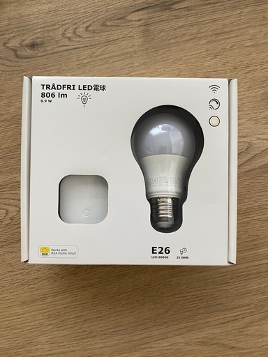 LED電球　E26 リモコンつき