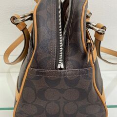 【レガストック川崎本店】コーチ COACH ハンドバッグ ヘリテージシグネチャーサッチェル F18919の画像