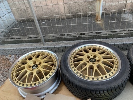 ☆希少☆ 17インチ WORK Vs-xx GOLD ホイール4本セット