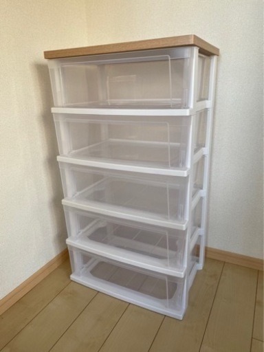 5段収納ボックス