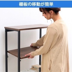 棚　オープンシェルフ　アイリスオーヤマの画像
