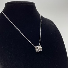 BVLGARIブルガリ B-ZERO1 750WG ペンダントネックレス 付属有の画像