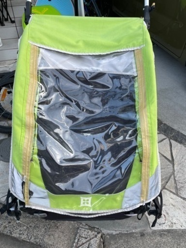 バーレー　Burley  ディーライト　グリーン　2人乗り　トレーラー