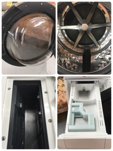 S140 Panasonic ドラム式洗濯乾燥機 左開き 10kg クリスタルホワイトPanasonic⭐動作確認済 ⭐クリーニング済