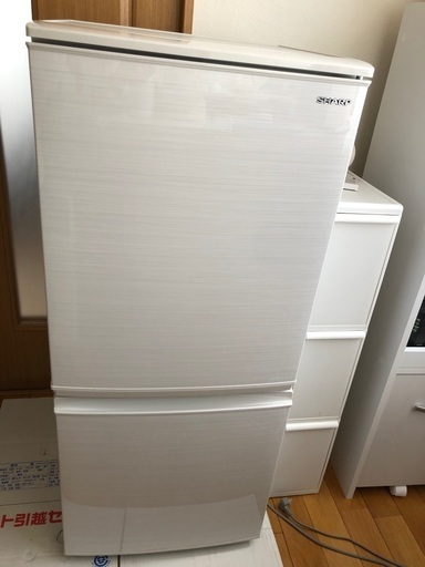 7月18日午前受け渡し限定　2020製冷凍冷蔵庫　SHARP SJ-D14F-W