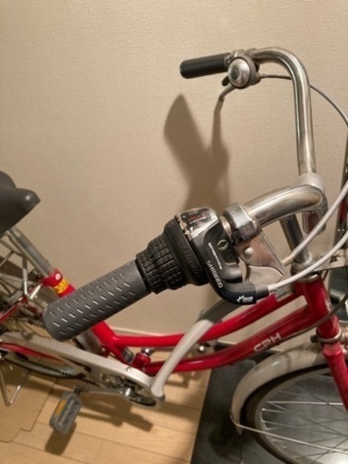 お引き取り調整中　26インチ　マルキン6段変速自転車　赤　使用頻度少なめ