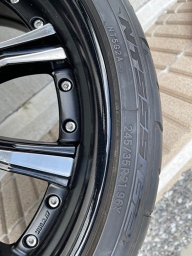 WORK シュバート SC4 ４本 段リム 21インチ 114.3 9J 9.5J