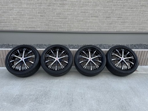 WORK シュバート SC4 ４本 段リム 21インチ 114.3 9J 9.5J