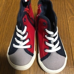 14cm 靴 ハイカットスニーカーの画像
