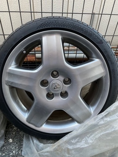 最終値下げ　流用に☆トヨタ 30後期セルシオユーロ純正18インチ タイヤ215/40R18付