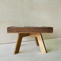 オルテガ　フラワースタンド　プランターラック　スツール スタンド　多肉棚　花台の画像