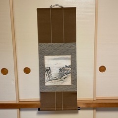 景色絵掛け軸