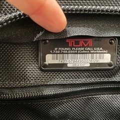 TUMI ビジネスバッグの画像