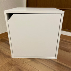 扉付きカラーボックスあげます！