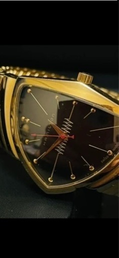 HAMILTON ベンチュラ エルヴィス 生誕 75周年記念ゴールド美品