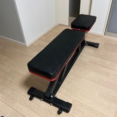 トレーニングベンチ　アジャスタブルダンベル2個セット