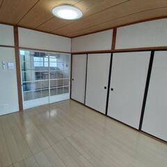 ペット可　富久山町久保田　2DK 全室洋室　敷金礼金鍵交換料無料　