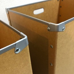 MUJI硬質パルプボックス×2個　※差し上げますの画像