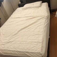 取引終了ニトリ　セミダブルベット　マットあり　7/17まで限定　無料
