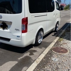 nv350 キャラバン　rider ブラックライン　低床ロングの画像