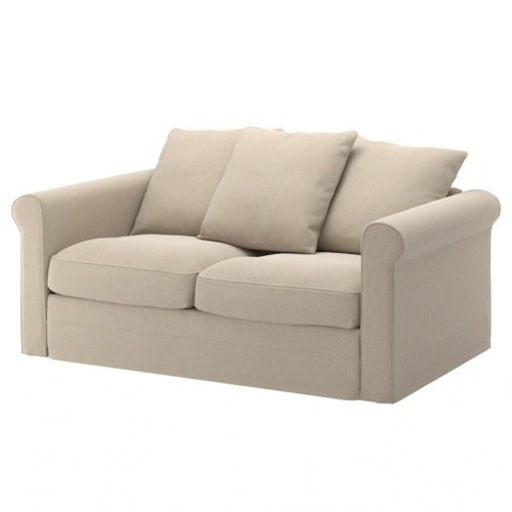 ソファ　IKEA イケア　ベージュ　2人掛け　グローンリード