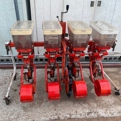 ヤ）さばける号ライト四条施肥播種機、松本農機鉄工中古四連、麦、大豆