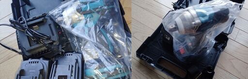 新品 マキタ 18V 互換 インパクトレンチ 520n 電動レンチ本体＋バッテリー2個＋充電器 電動ドライバー インパクト 作業 仕事 DIY Ⅱ