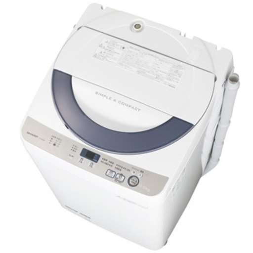 SHARP シャープ 全自動洗濯機 ES-GE55R 5.5kg 2016年製