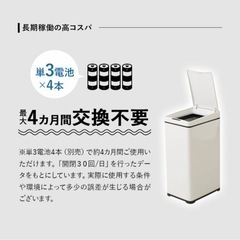 2021年5月購入　自動ゴミ箱のフタの画像