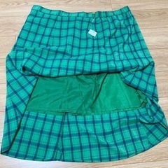 【新品タグ付き】10L スマイルランド　10L 大きいサイズ　スカート　チェック　オシャレの画像