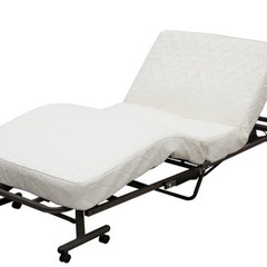 極美品　アイリスオーヤマ　電動　ベッド　背脚連動式リクライニング
