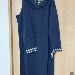 【新品タグ付き】マタニティワンピース授乳口付き　LLサイズ