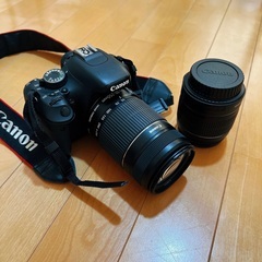 【早い者勝ち】Canon EOS KISSx5 ダブルズームキット＋カメラケース付【ネット決済/現金可能】