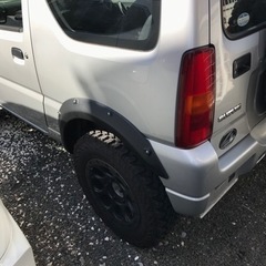 JB23 オーバーフェンダー＋ワイトレ　セット　ジムニーの画像