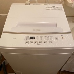 受け渡し決まりました 【洗濯機  6kg KAW-60A アイリ...
