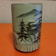 清水寺湯のみ茶碗の画像