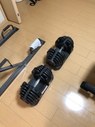 可変式ダンベル(40kg) 2個　多少の値段交渉可