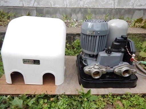 【中古】 川本 ポンプ カワエース（浅井戸用）N3-755HN 50hz 三相200V （1542307)