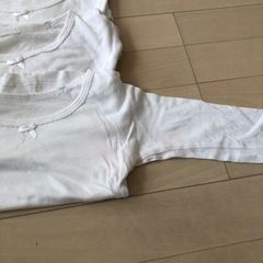 ①長袖シャツ　3枚セット　サイズ100の画像