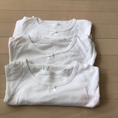 ①長袖シャツ　3枚セット　サイズ100の画像