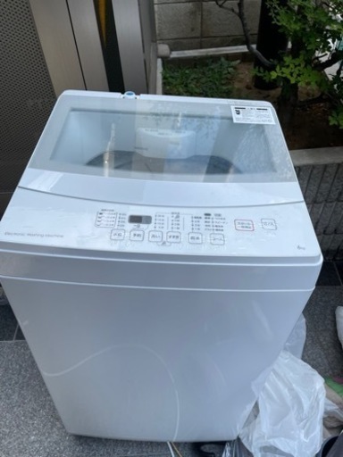 2019年式、6キロ洗濯機