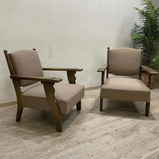 全国発送可能！】神戸洋家具【 オークショップ富屋 】高級1人掛け