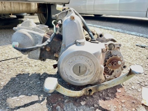 ホンダリトルカブ（AA01）セル付きエンジン