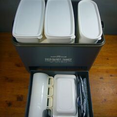 未使用？フィールドバスケット ランチBOX アウトドア キャンプ BBQの画像